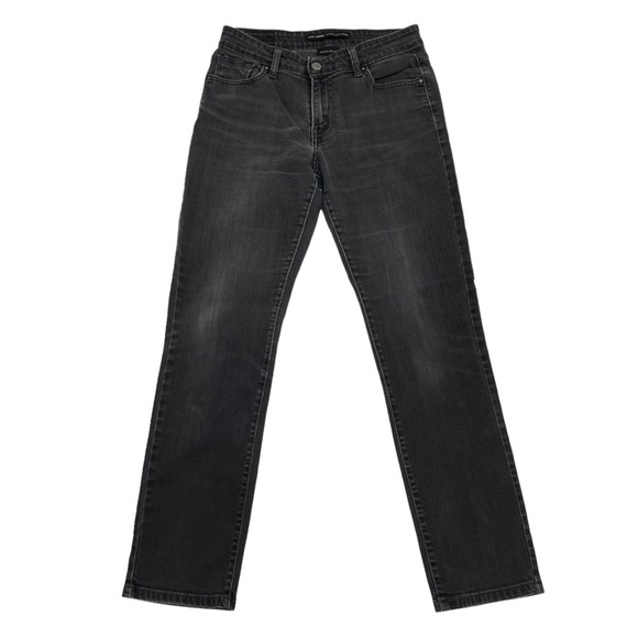 Levi's Black Mid Rise Skinny Jeans Size Women's